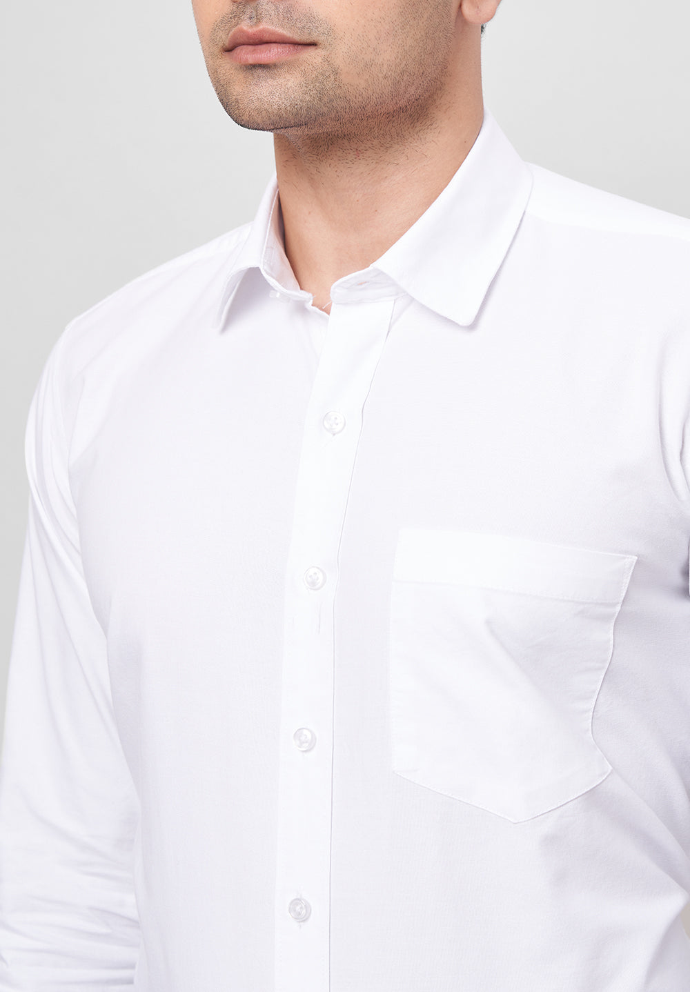 Pure Cotton Formal-Slim Fit Shirt - S19173