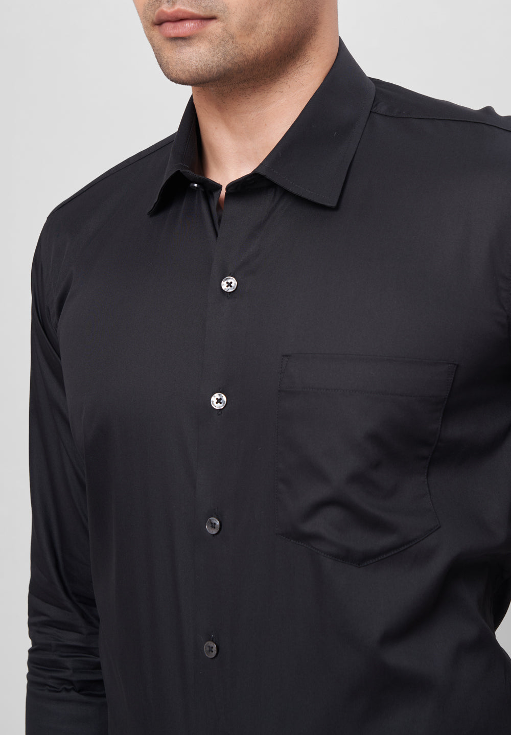Pure Cotton Formal-Regular Fit Shirt - 26874
