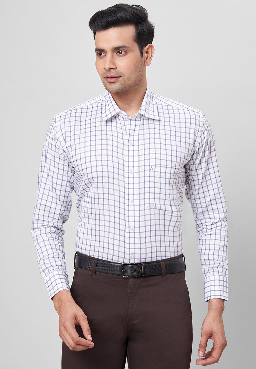 Pure Cotton Formal-Regular Fit Shirt - 42826