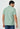 Men light Green Solid Casual Shirt