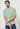 Men light Green Solid Casual Shirt