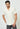 Men Off-White Solid Casual Shirt
