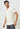 Men Off-White Solid Casual Shirt