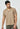 Men Light Beige Textured Casual Shirt