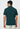 Men Green Striped Casual Shirt