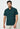 Men Green Striped Casual Shirt