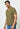 Men Green Textured Casual Shirt