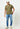 Men Green Textured Casual Shirt