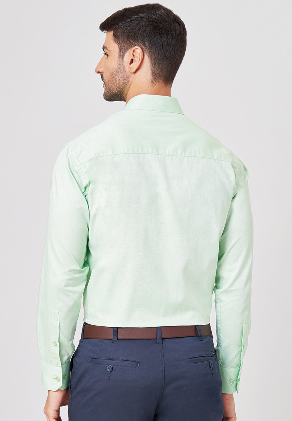 Pure Cotton Formal-Regular Fit Shirt - 43564