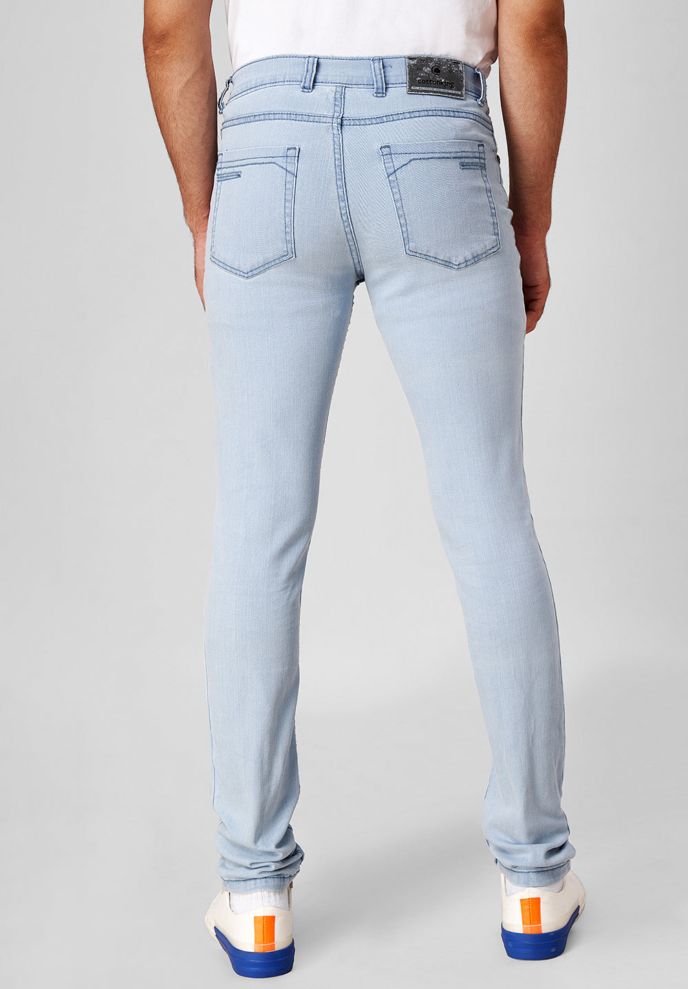 Light Blue Slim Fit Jeans - I42928