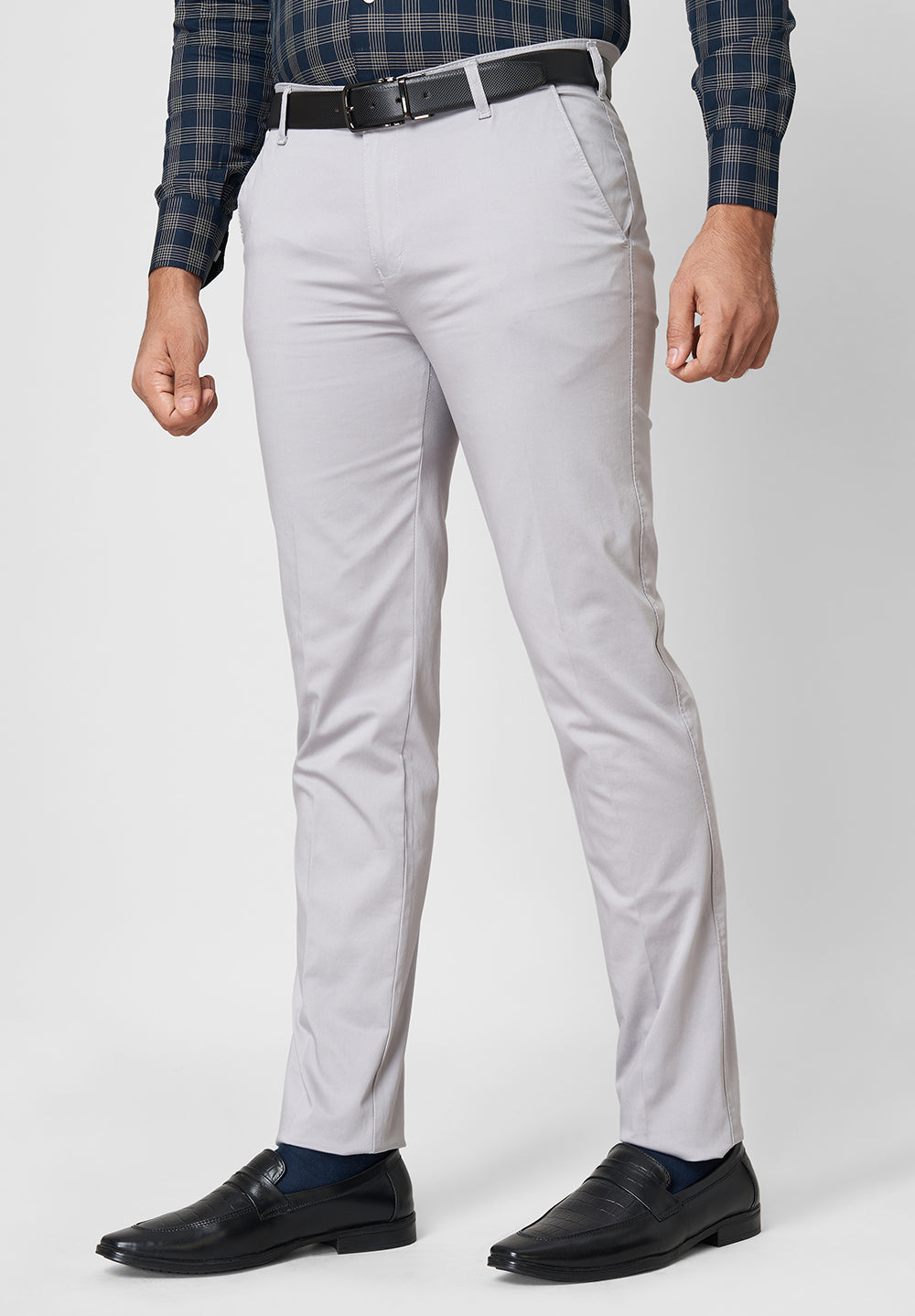 Narrow Fit Cotton Trouser - N41310