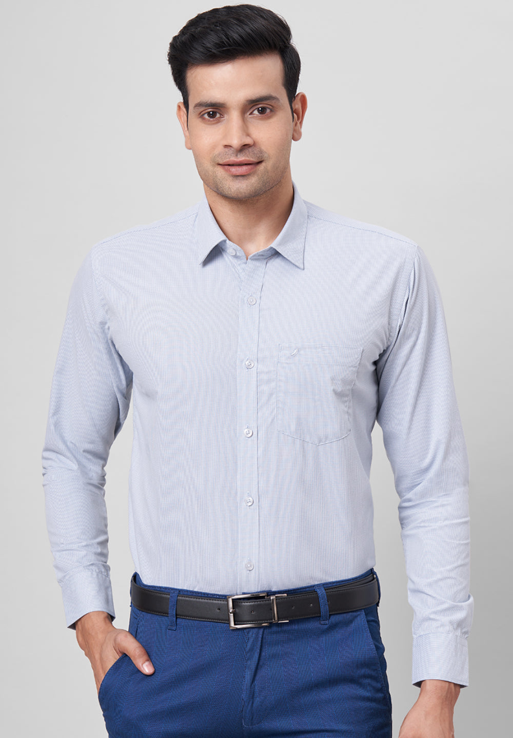Pure Cotton Formal-Slim Fit Shirt - S42701