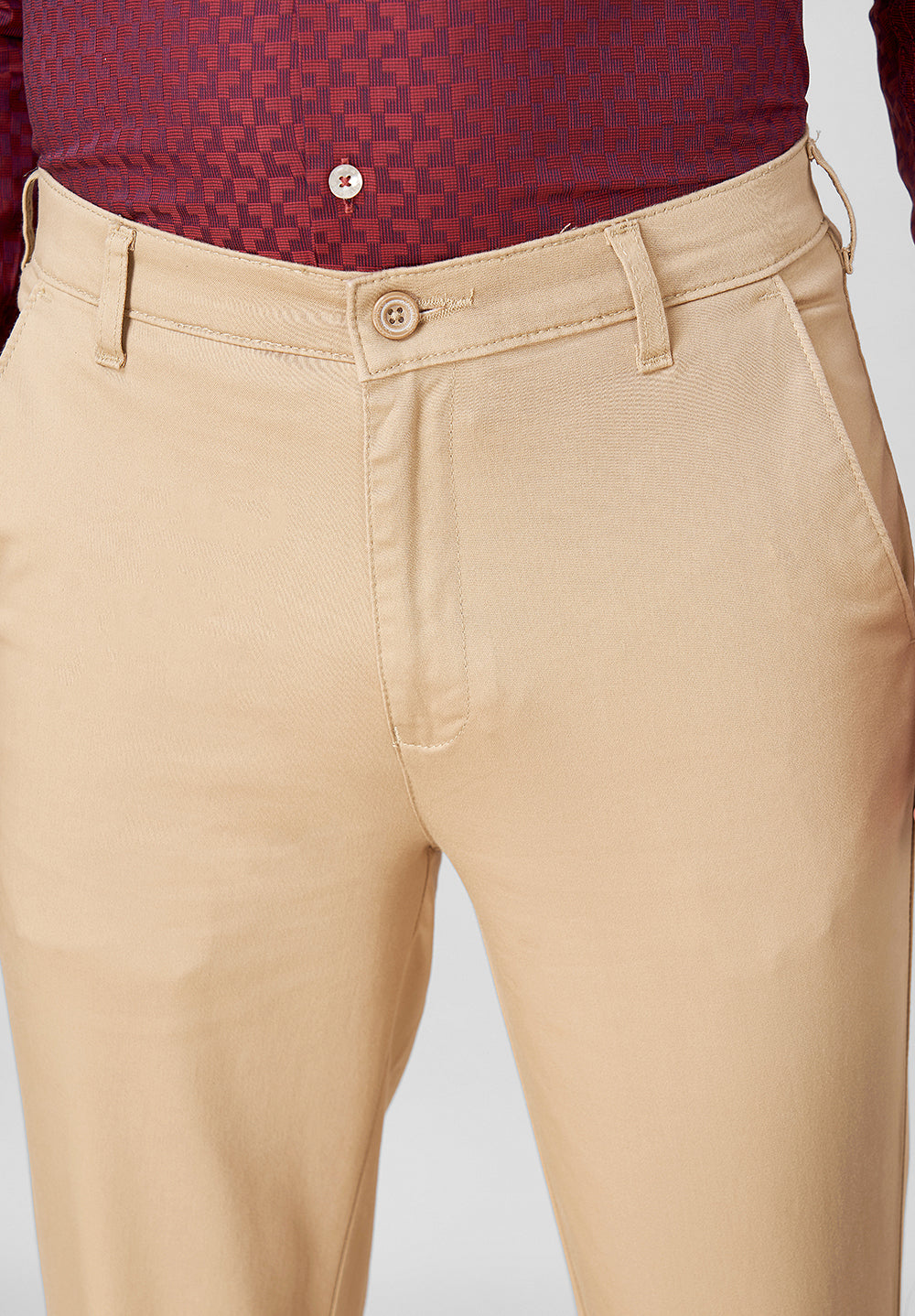 Regular Fit Cotton Trouser - 38896