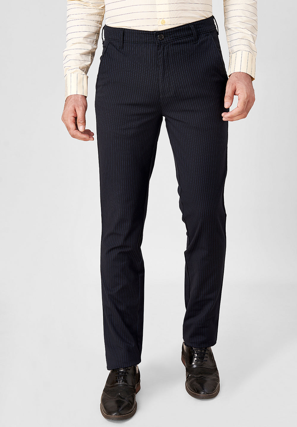 Regular Fit Cotton Trouser - 38979