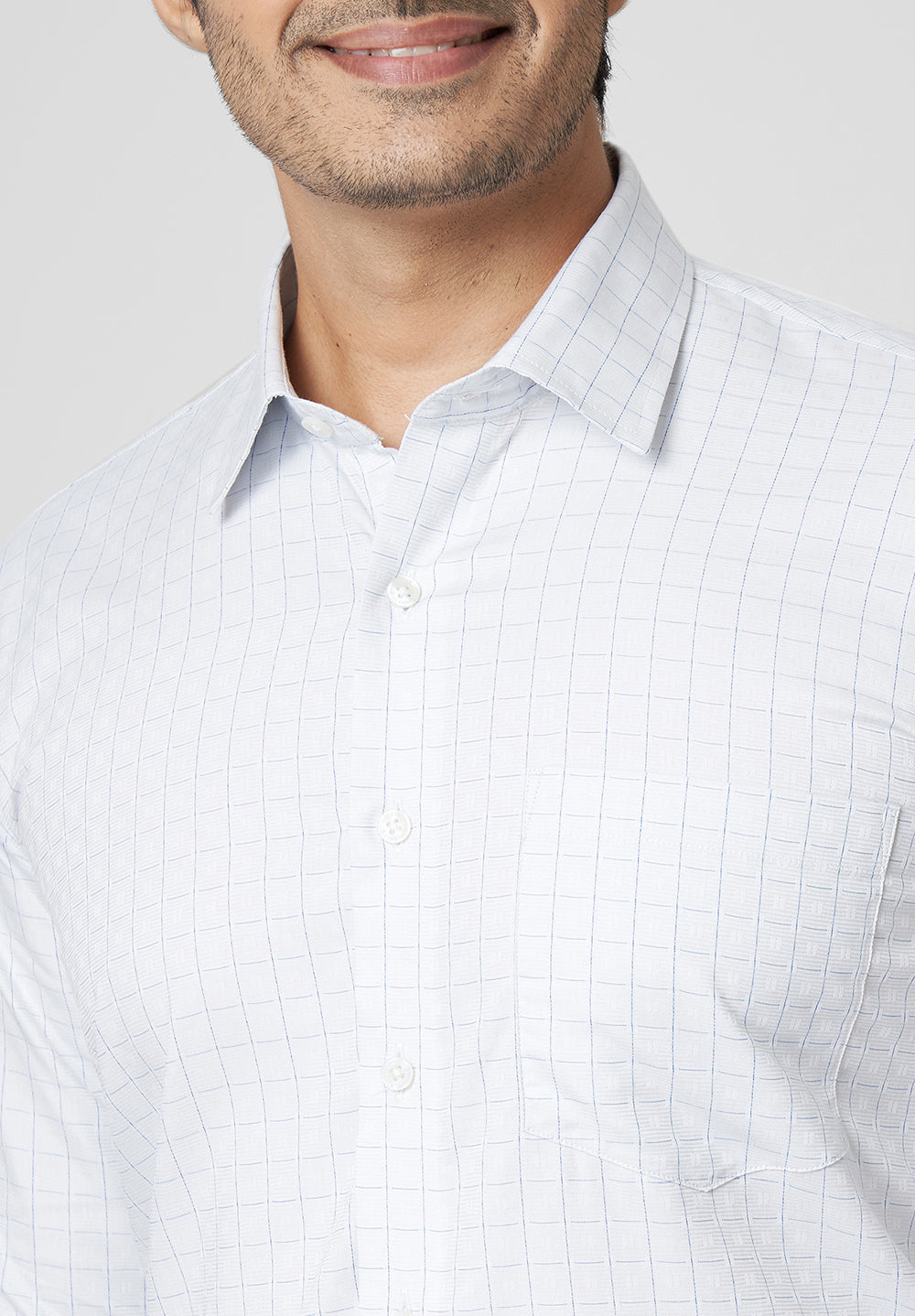 Pure Cotton Formal-Regular Fit Shirt - 39071