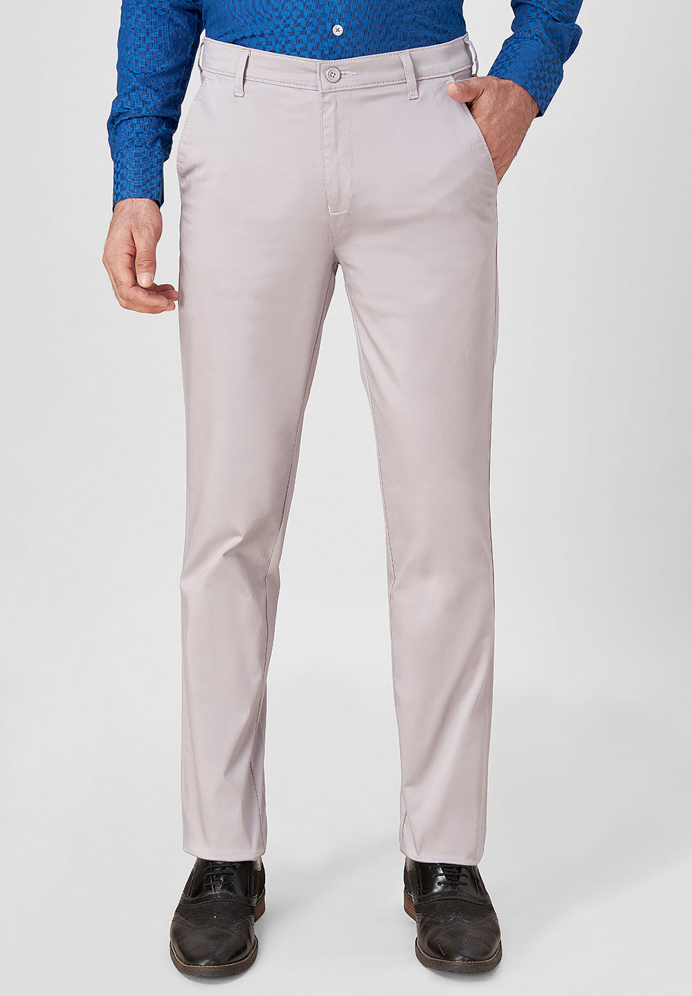 Regular Fit Cotton Trouser - 41310