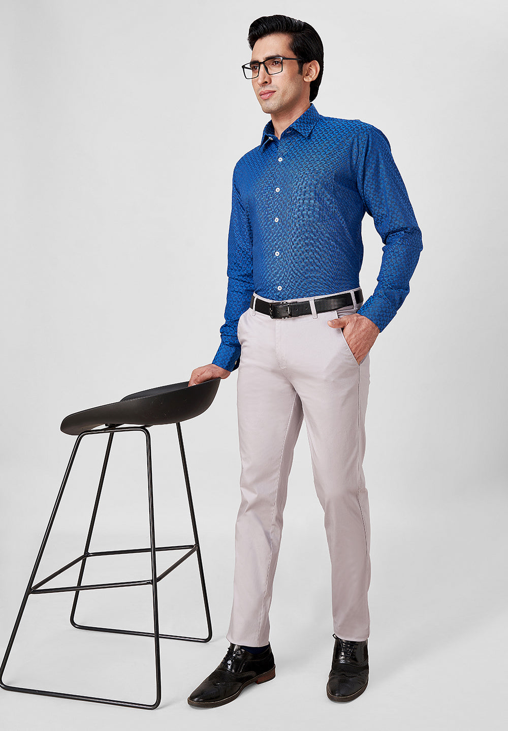 Regular Fit Cotton Trouser - 41310