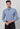 Men Blue Smart Fit Formal Shirt