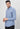 Men Blue Smart Fit Formal Shirt