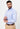 Men Blue Regular Fit Formal Shirt