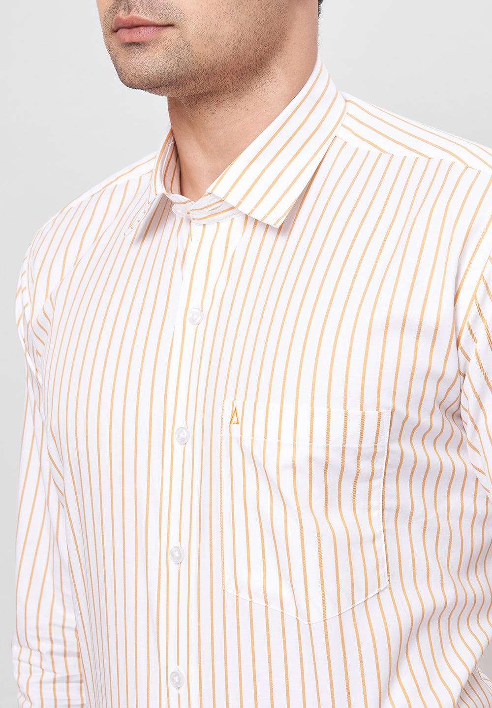 Pure Cotton Formal-Regular Fit Shirt - 42652