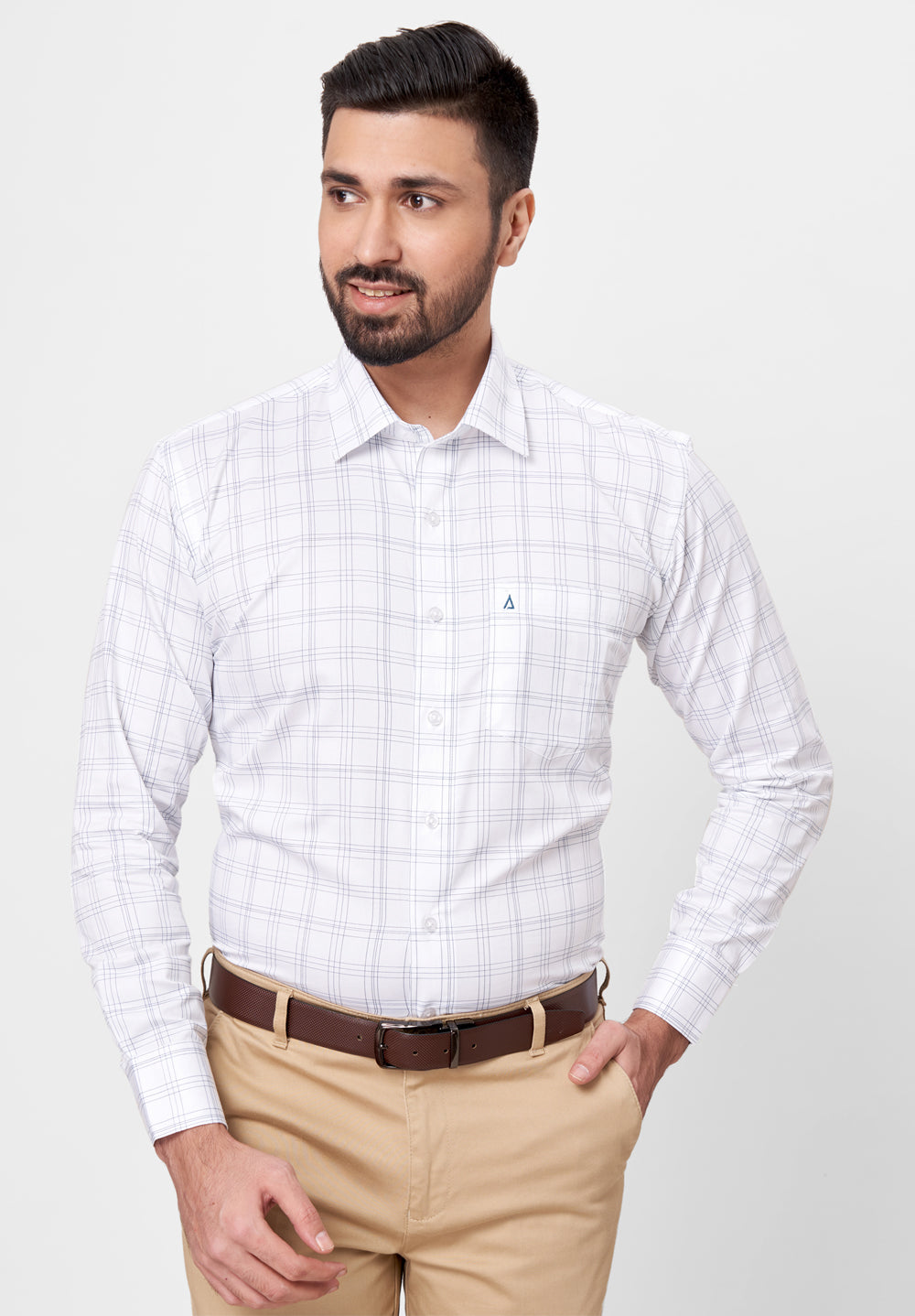 Pure Cotton Formal-Regular Fit Shirt - 42900