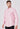 Men Pink Smart Fit Formal Shirt