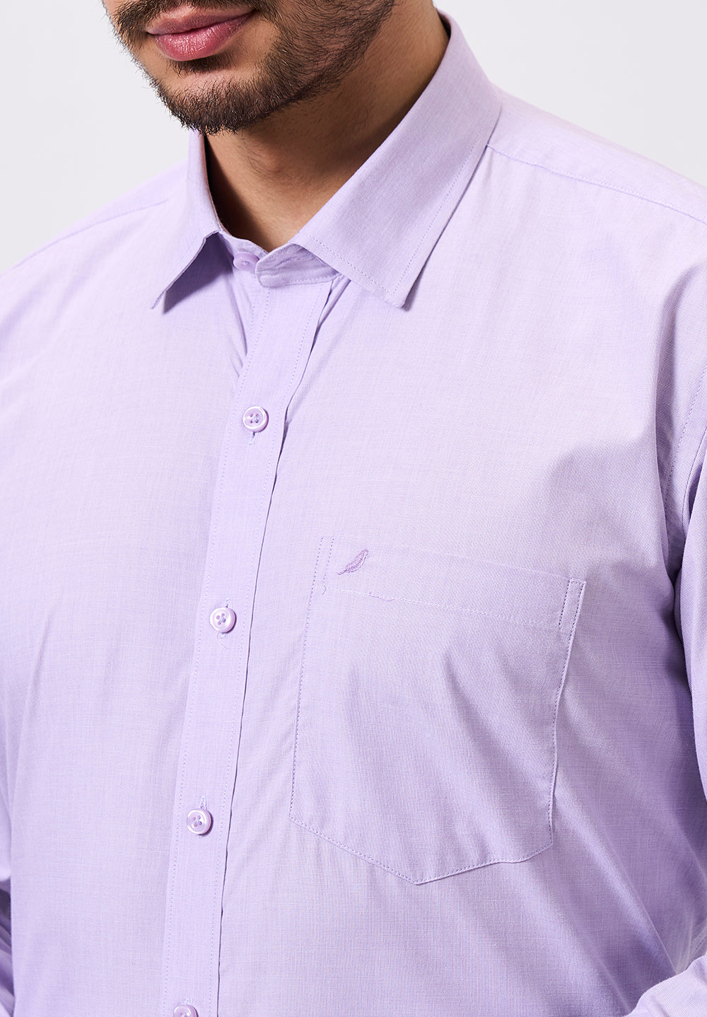 Men Blue Regular Fit Formal Shirt