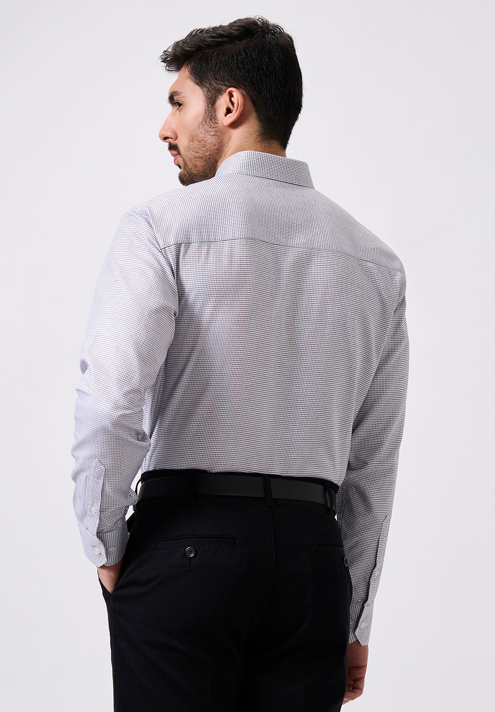 Men White Regular Fit Formal Shirt