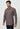 Men Brown Slim Fit Formal Shirt