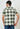 Men Green Checkered Casual Shirt