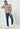 Men Red White Checks Casual Shirt