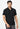 Men Black Textured Casual Shirt