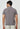 Men Grey Textured Casual Shirt