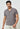 Men Grey Textured Casual Shirt