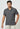 Men Grey Textured Casual Shirt