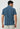 Men Blue Black Striped Casual Shirt