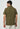 Men Green Striped Casual Shirt