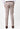 Beige Narrow Fit Cotton Trouser