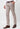 Beige Narrow Fit Cotton Trouser