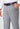 Grey Narrow Fit Cotton Trouser