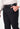 Black Regular Fit Cotton Trouser