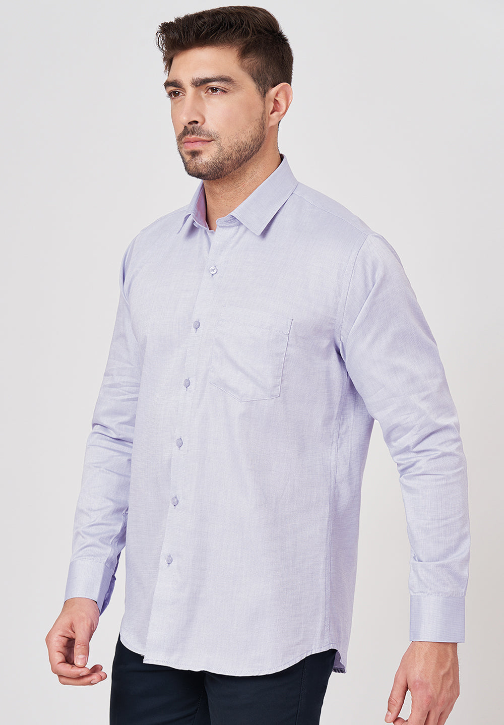 Pure Cotton Formal-Slim Fit Shirt - S43560