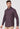 Men Purple Slim Fit Formal Shirt