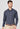 Men Blue Slim Fit Formal Shirt