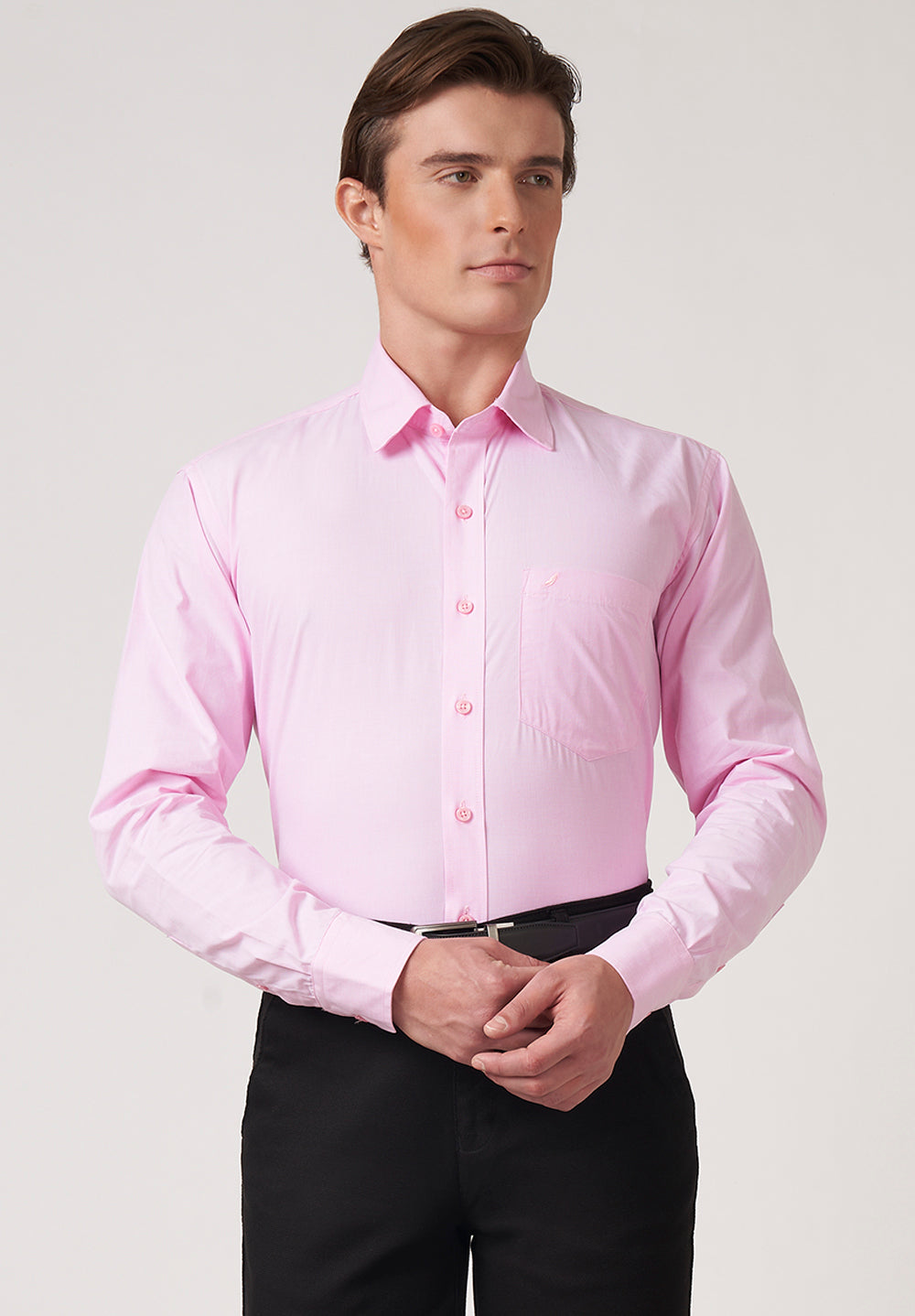 Aerosoft Pure Cotton Formal-Regular Fit Shirt - 49020