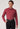 Men Red Slim Fit Formal Shirt