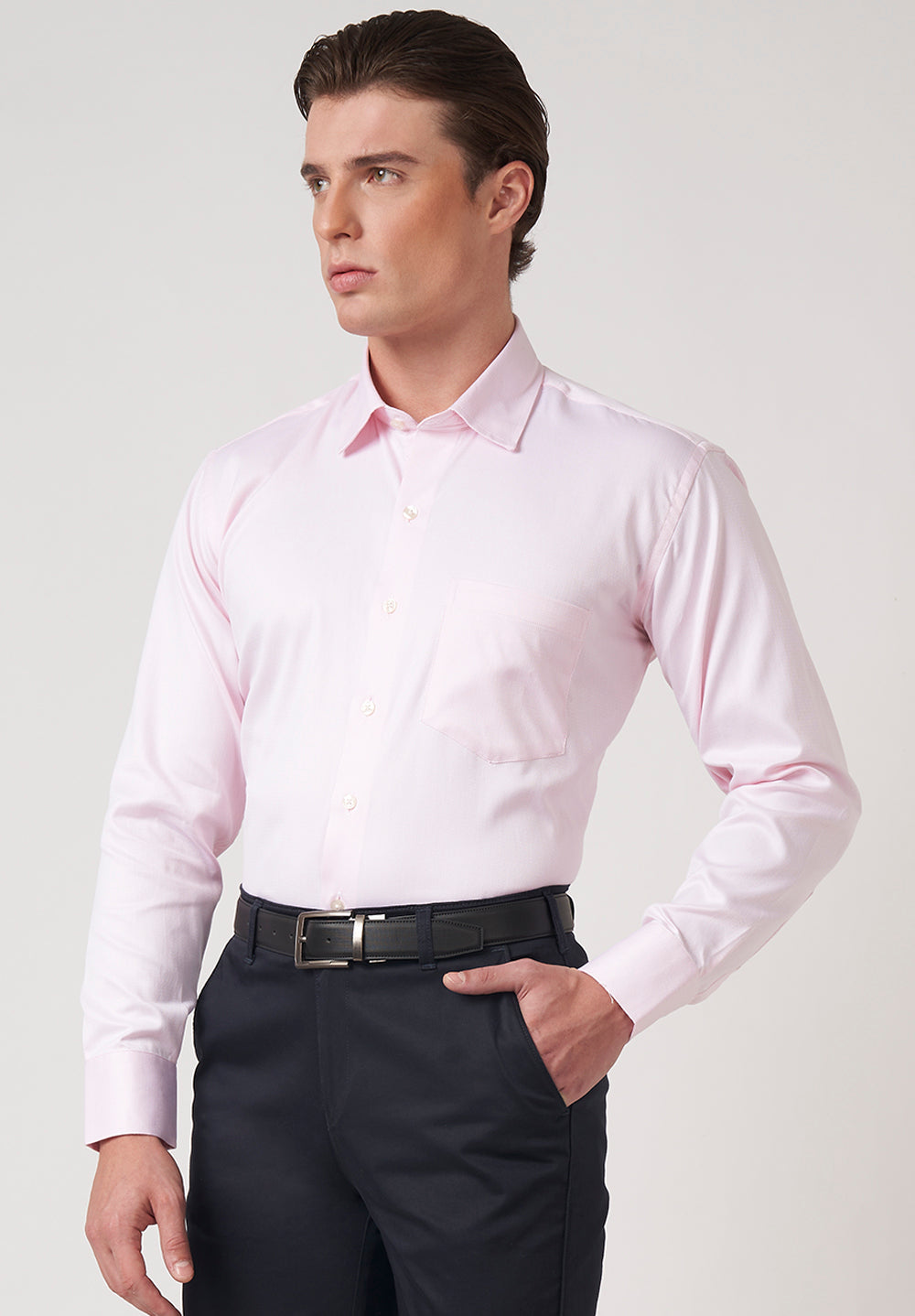 Giza Pure Cotton Formal-Regular Fit Shirt - 48484