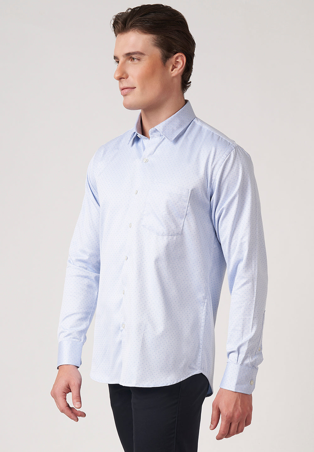 Giza Pure Cotton Formal-Slim Fit Shirt - S48478