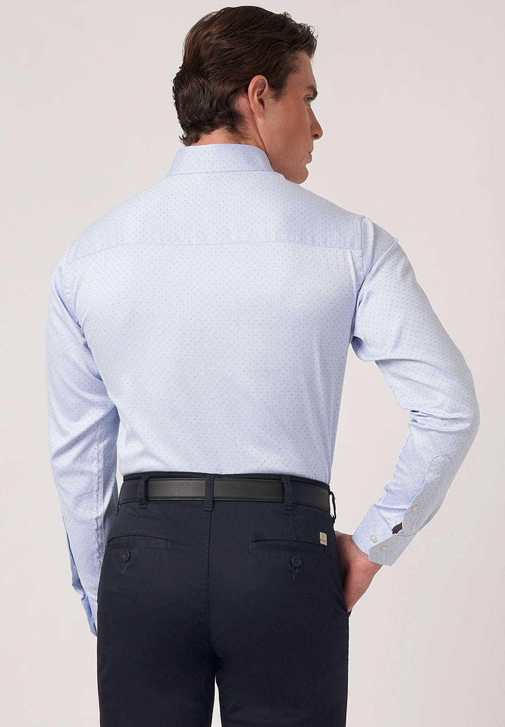 Giza Pure Cotton Formal-Slim Fit Shirt - S48478